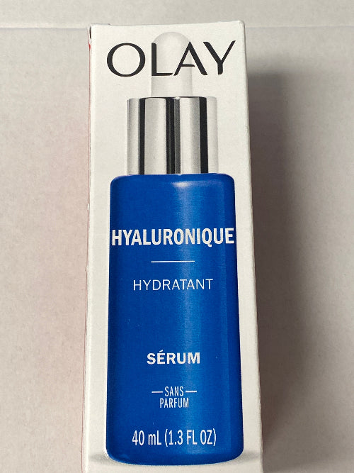 Olay Hyaluronic  Face Serum, Fragrance-Free, 1.3 oz