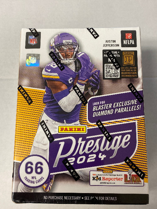 2024 Panini Prestige Football Trading Cards Blaster Box