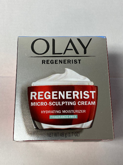 Olay Skin Care Face Moisturizer, Regenerist Micro-Sculpting Wrinkle Cream, Fragrance-Free, 1.7 oz