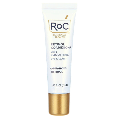 RoC Retinol Correxion Anti-Wrinkle + Firming Eye Cream for Dark Circles & Puffy Eyes, 0.5 oz