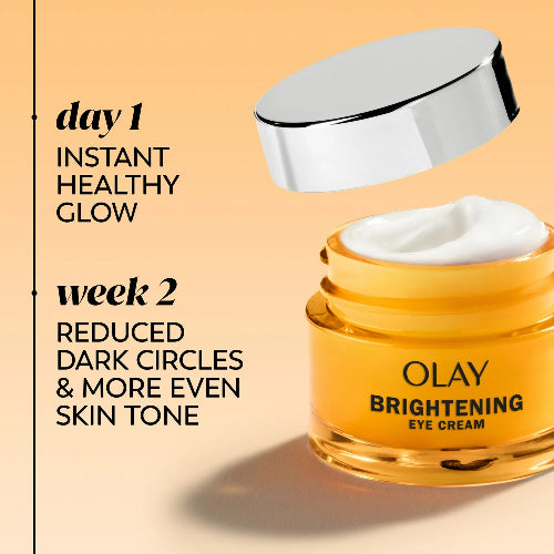 Olay Vitamin C Eye Cream, Fragrance-Free, Dry Skin, 0.5 oz