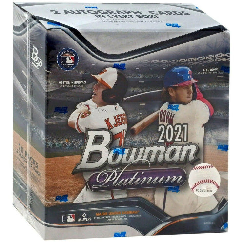 21 Topps Bowman Platinum Baseball Mega Box Trading Cards