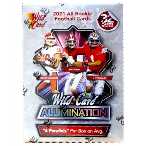 21 Wild Card Aluminations Draft Picks Football Blaster Box