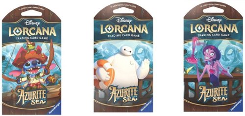 Disney - Lorcana: Azurite Sea Sleeved Boosters - Styles May Vary