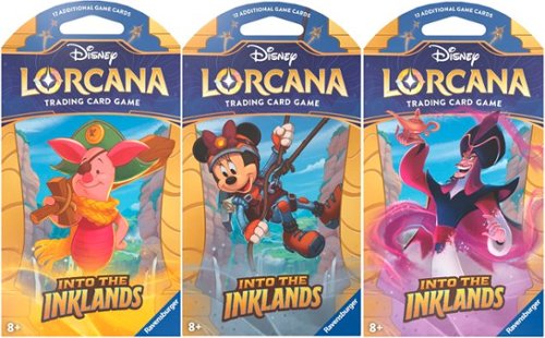 Disney Lorcana Trading Card Game: Into the Inklands Chapter 3 Booster Pack (12 Cards)