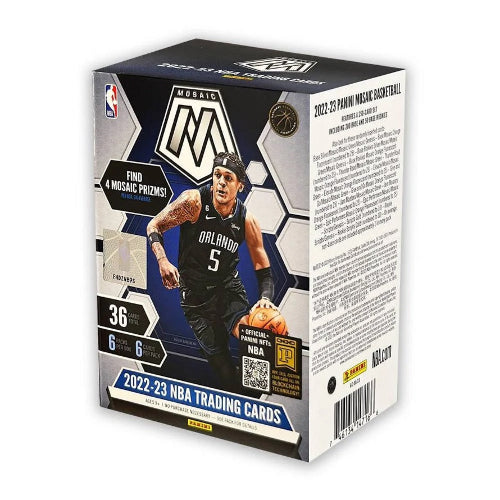 2022-23 Panini Mosaic NBA Basketball Trading Cards Blaster Box with 6 packs per Box