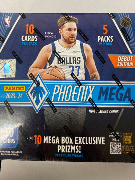 2023-24 Panini Phoenix Basketball Trading Cards Mega Box