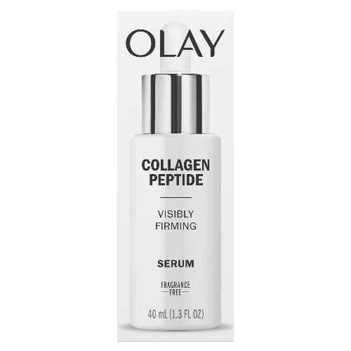 Olay Regenerist Collagen Peptide 24 Serum, Fragrance-Free, Everyday Care, All Skin Types, 1.3 fl oz