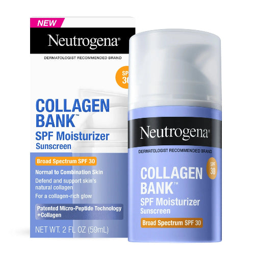 Neutrogena Collagen Bank Daily Face Moisturizer with SPF 30, 2 fl oz